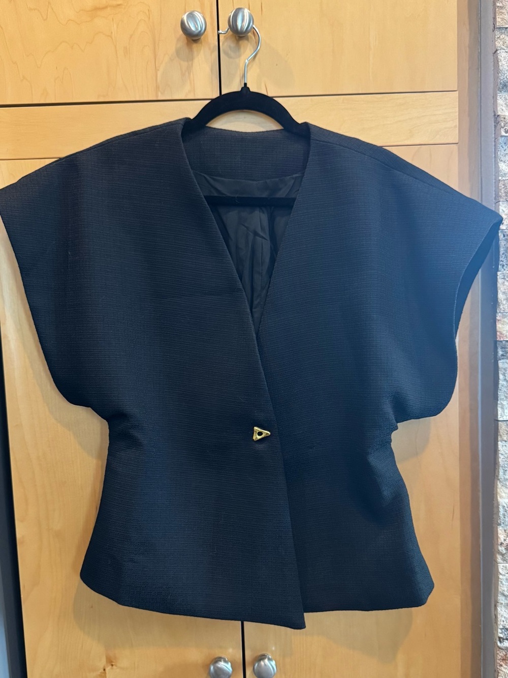 Cap Sleeve Minimalist Jacket